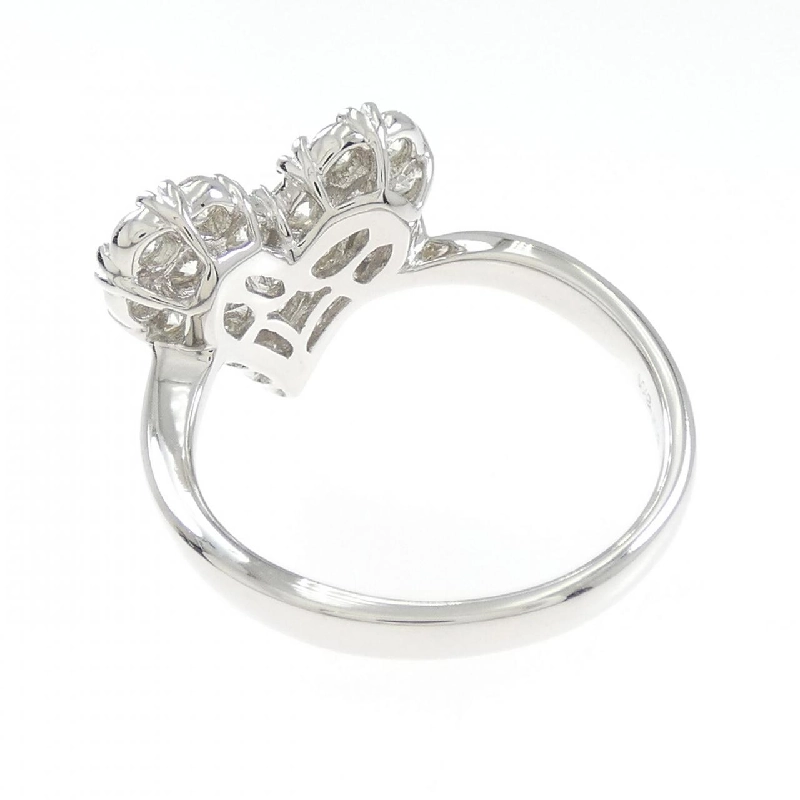 Nhẫn kim cương pavé hình trái tim K18WG 1.00CT 668033