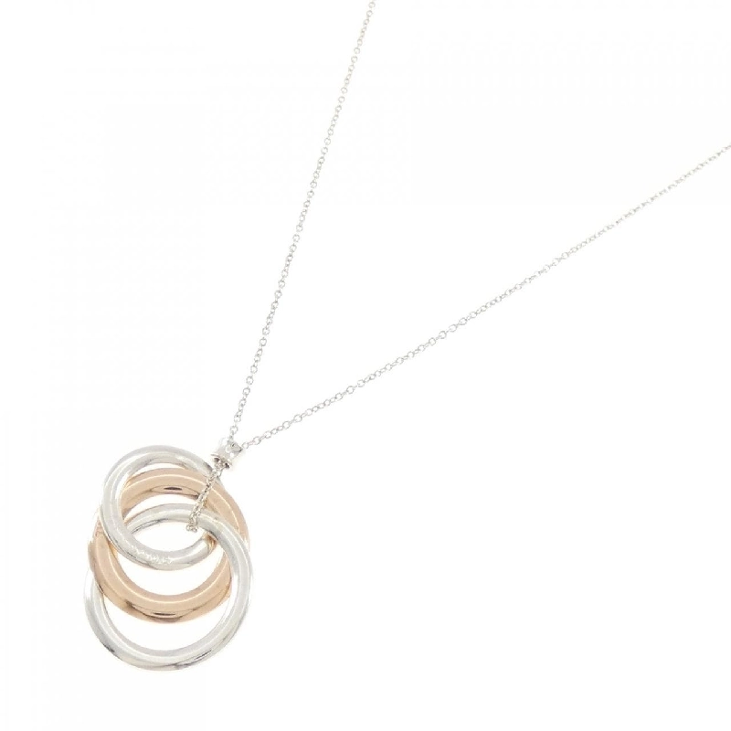 Tiffany 1837 Vòng cổ hình tròn đan xen - Hàng hiệu Authentic 841528