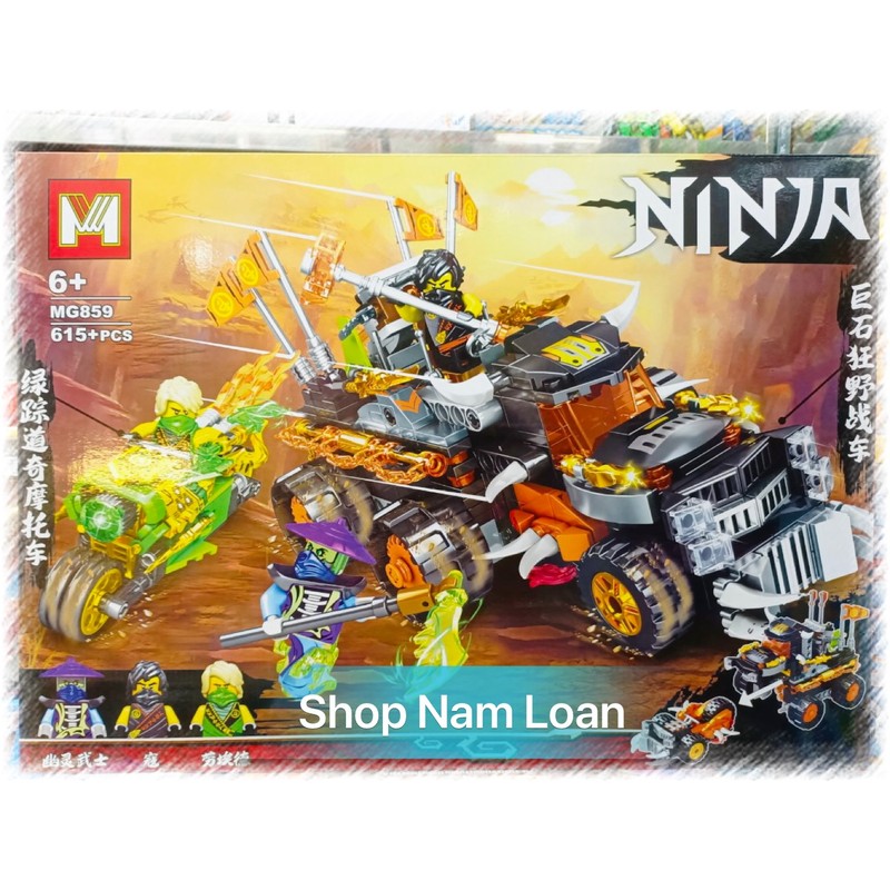 Đồ chơi lắp ráp xe máy Ninja MG859 139389