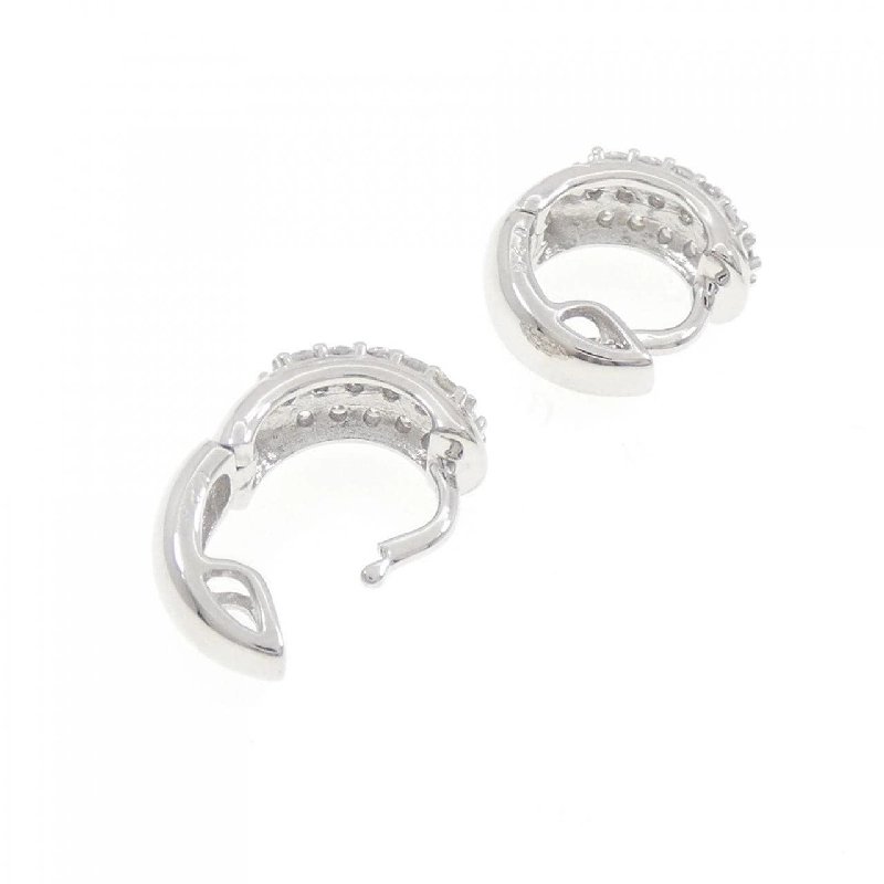 K18WG Bông tai kim cương Pavé 0.50CT - Hàng hiệu Chính hãng 867264