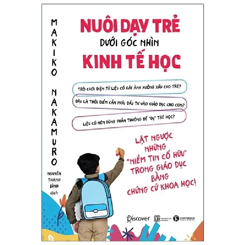 Nuôi Dạy Trẻ Dưới Góc Nhìn Kinh Tế Học - Makiko Nakamuro (Mới 100%) Cẩm nang làm cha mẹ, Thái Hà Books - SÁCH ĐẠI HỌC 489697