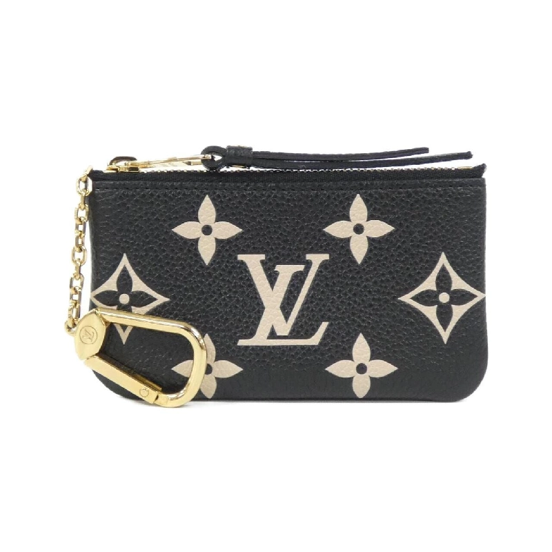 Túi xách Louis Vuitton hai màu Monogram Empreinte Pochette Clé M80885 ví & hộp đựng chìa khóa 620826