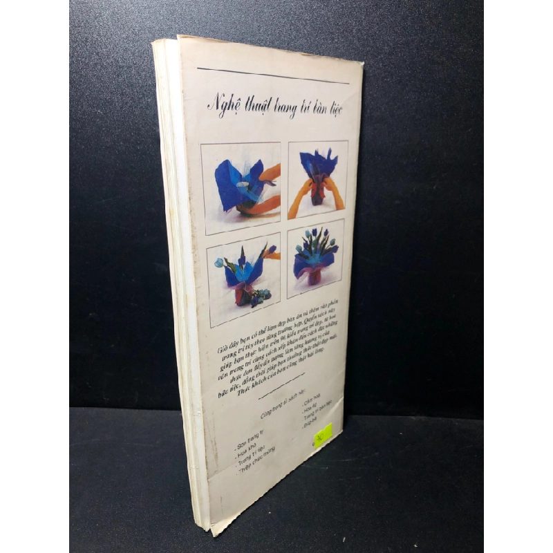 [Phiên Chợ Sách Cũ] Nghệ thuật trang trí bàn tiệc năm 2008 2303 417587