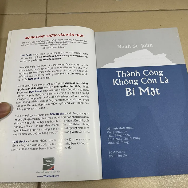 Thành công không còn là bí mật - Noah St. John (c47) 720467
