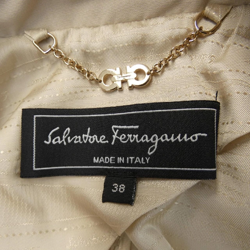 【Mã giảm giá】Salvatore Ferragamo SALVATORE FERRAGAMO Áo khoác trench 637010
