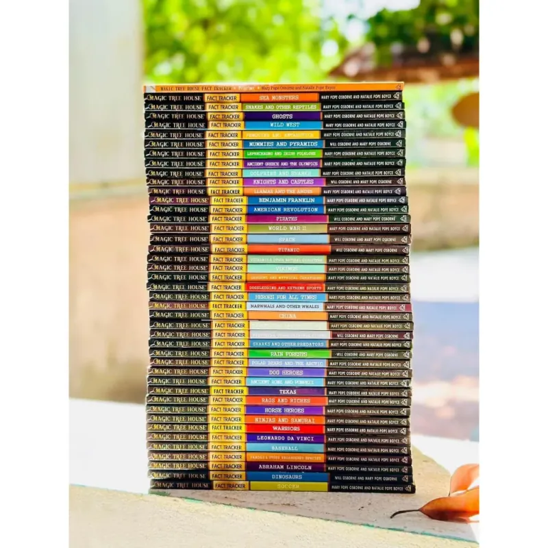 Sách - MAGIC TREE HOUSE - FACT TRACKER - Level 3 (44 cuốn) 779465