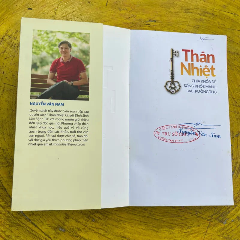 THÂN NHIỆT CHÌA KHOÁ ĐỂ SỐNG KHOẺ MẠNH VÀ TRƯỜNG THỌ- NGUYỄN VĂN NAM- NGUYỄN THỊ BÍCH HỒNG 564543