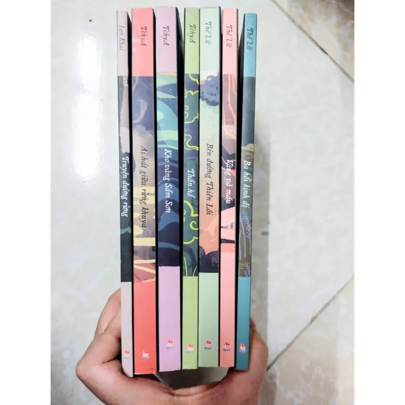 Sách: Bộ truyện kinh dị Việt Nam (7 cuốn) - Nhiều tác giả 775841