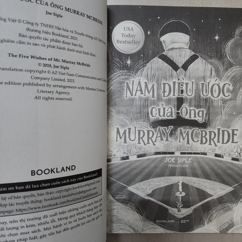 Sách Năm điều ước của ông Muray McBride của Joe Siple mới 99% 531954