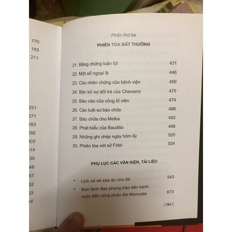 vụ án moncada bìa cứng còn nguyên áo 454992