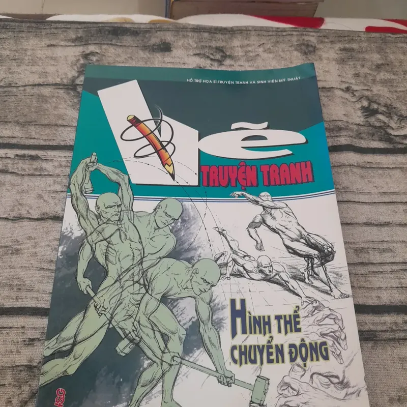 Sách dạy vẽ mỹ thuật. Người chuyển động.  695468