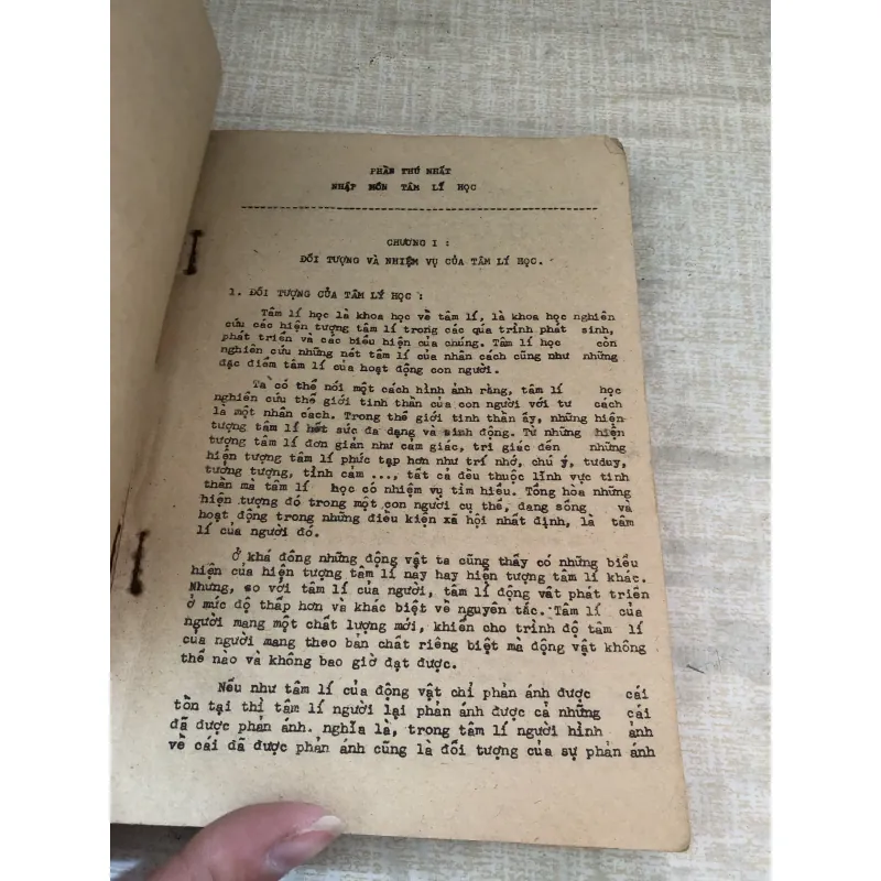 Tâm lý học dùng cho giáo sinh Trung học Sư phạm 1007153