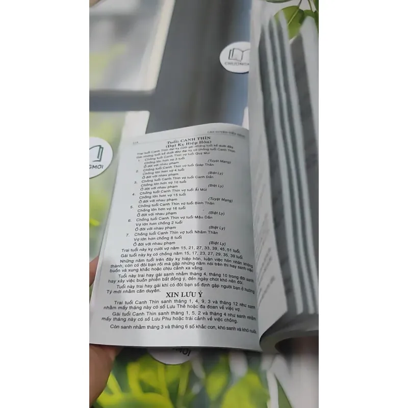 Sách Xem Tuổi Vợ Chồng Căn Duyên Tiền Định - Dương Công Hầu 727383