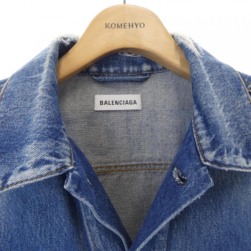 Balenciaga BALENCIAGA 529177 TBP46 Áo khoác denim - Hàng hiệu chính hãng 893756