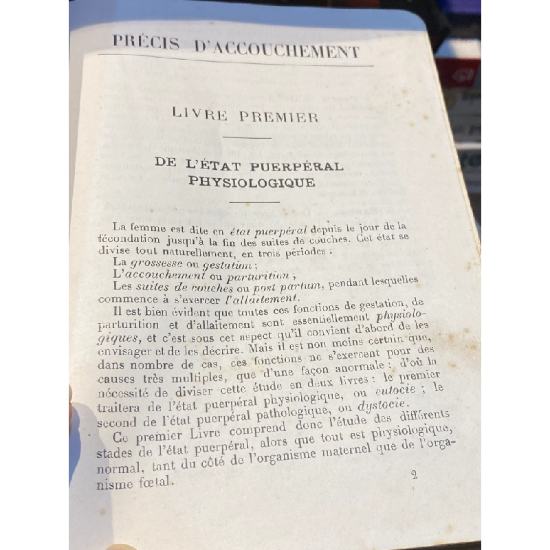 Précis D' Accouchement - L. Dubrisay et C.Jeannin 453054