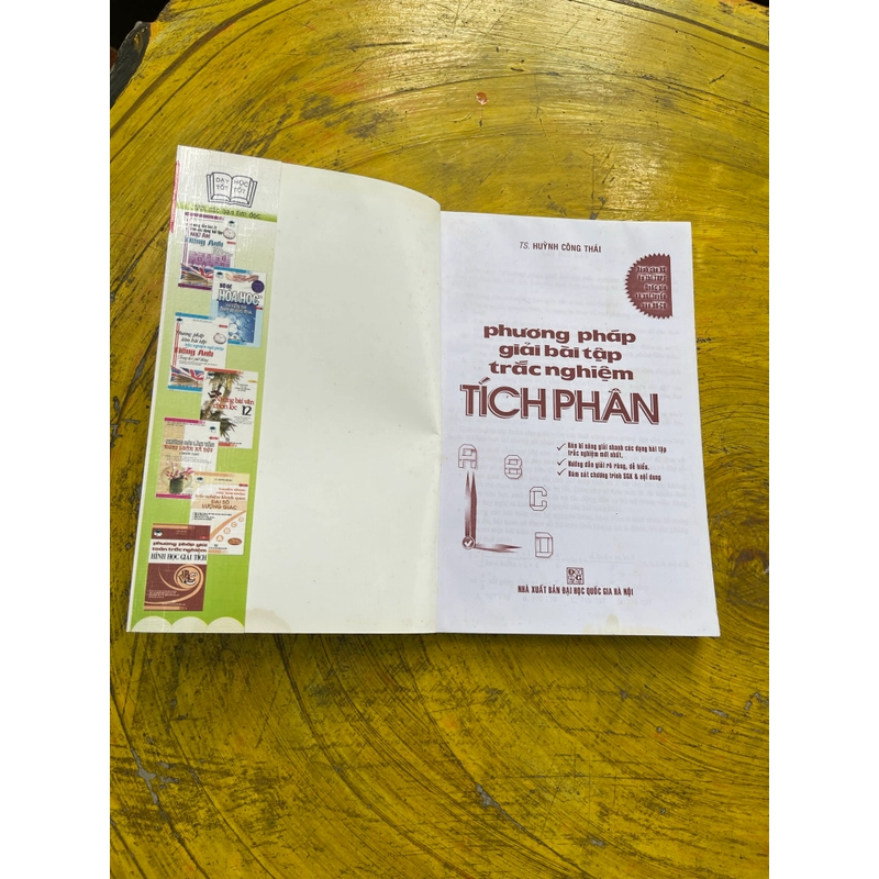 PHƯƠNG PHÁP GIẢI BÀI TẬP TRẮC NGHIỆM TÍCH PHÂN  541203