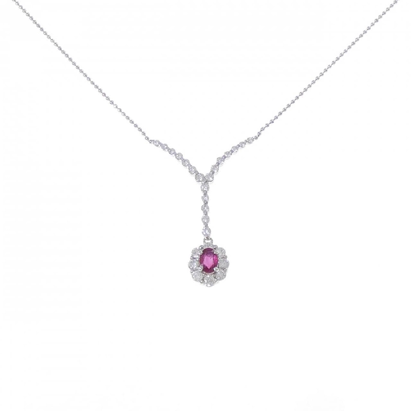 Dây chuyền ruby PT900/PT850 0.38CT - Hàng hiệu Chính hãng 857172