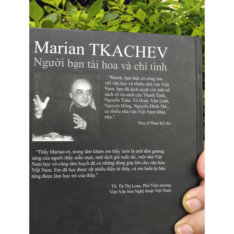 Marian Tkachev người bạn tài hoa và chí tình  1002579