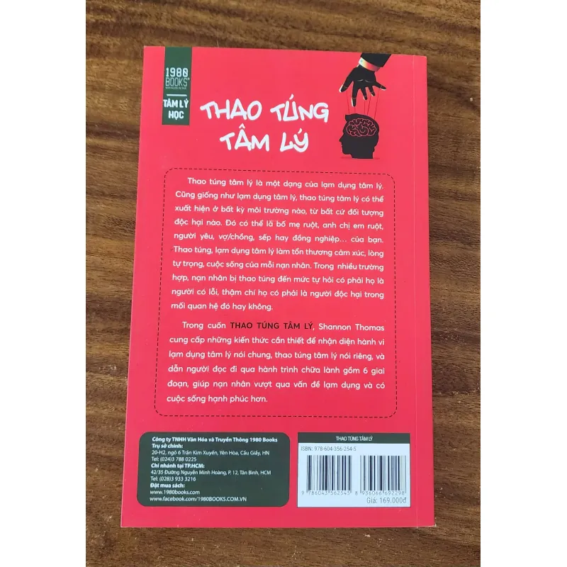 THAO TÚNG TÂM LÝ - Nhận diện, thức tỉnh và chữa lành những tổn thương tiềm ẩn  745440