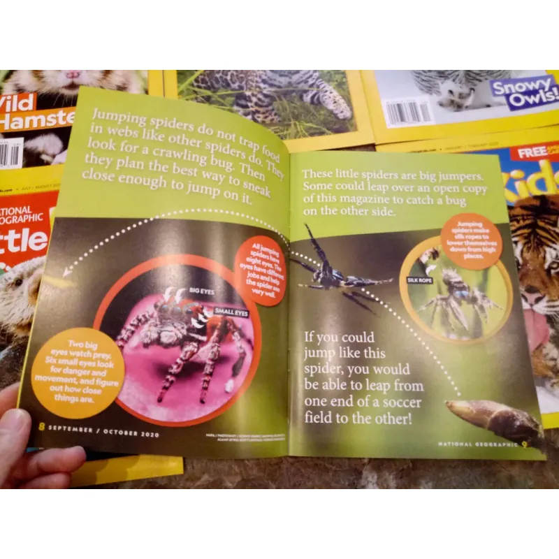 Combo 18 cuốn tạp chí khoa học tiếng Anh Nat Geo cho bé 732926