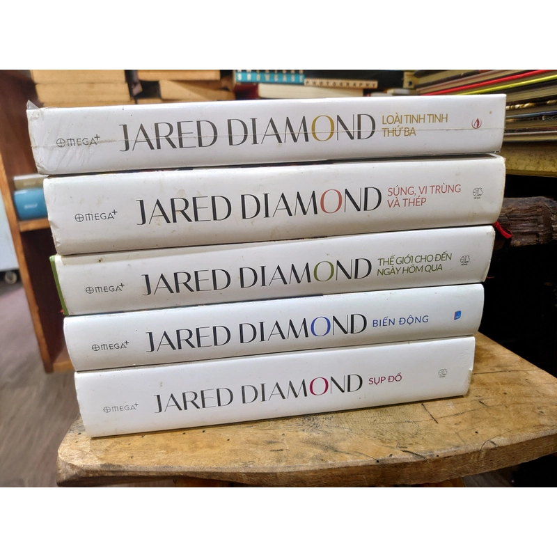 Combo 5 tập Jared Diamond  223596