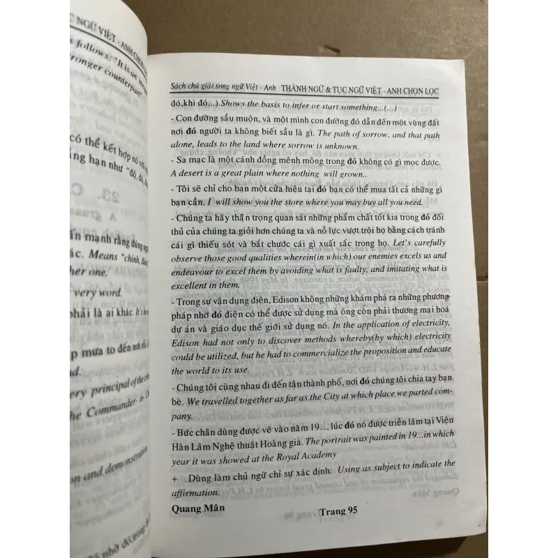 Thành ngữ tục ngữ Việt Nam chọn lọc 970069