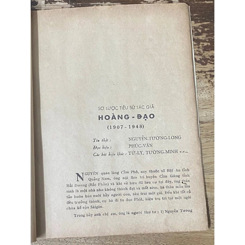 Mười điều tâm niệm - Hoàng Đạo (Hiếm, sách real in 1958, hot, đáng giá, dễ đọc) 551131