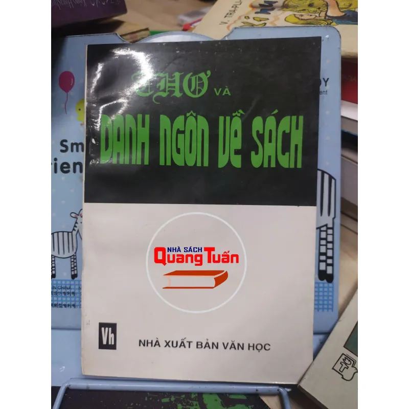 Sách: Thơ và danh ngôn về sách (A3) - Tác giả: Hoàng Sơn Cường 689943