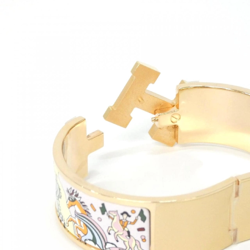 HERMES L'EPOPEE D'HERMES Nhấn Nứt Ash PM 303315FO Vòng tay - Hàng hiệu Chính hãng 807065