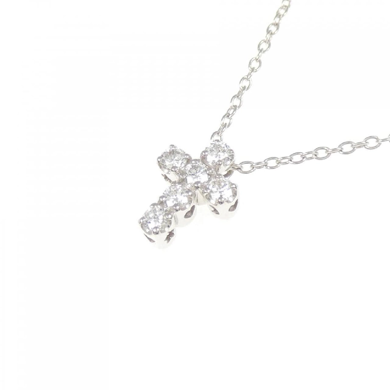 Ponte Vecchio Dây chuyền hình chữ thập 0.23CT - Hàng hiệu Chính hãng 842277