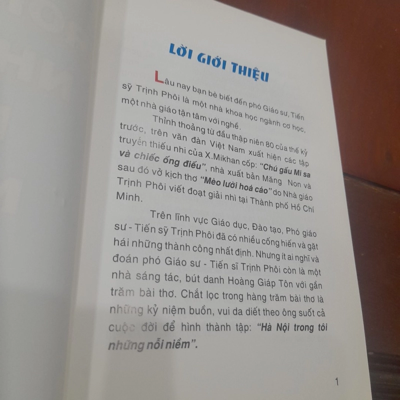HÀ NỘI TRONG TÔI NHỮNG NỖI NIỀM (Thơ Hoàng Giáp Tôn) 466450