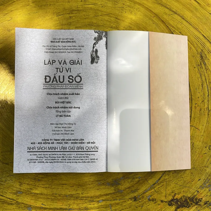 LẬP VÀ GIẢI TỬ VI ĐẦU SỐ - PHAN TỬ NGƯ 998183