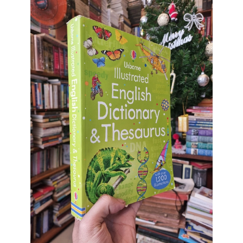 English Dictionary & Thesaurus (Usborne Illusated) With over 1200 illustrations 361101