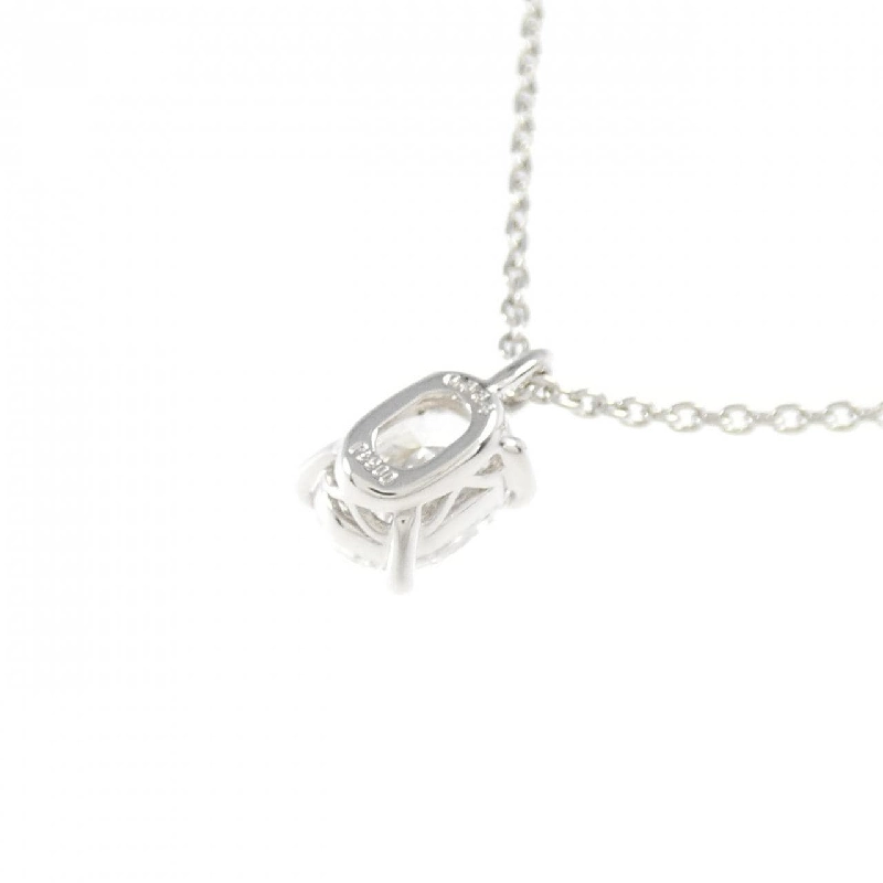 Dây chuyền kim cương PT900/PT850 0.334CT G VS1 Cắt hình bầu dục - Hàng hiệu Chính hãng 872404