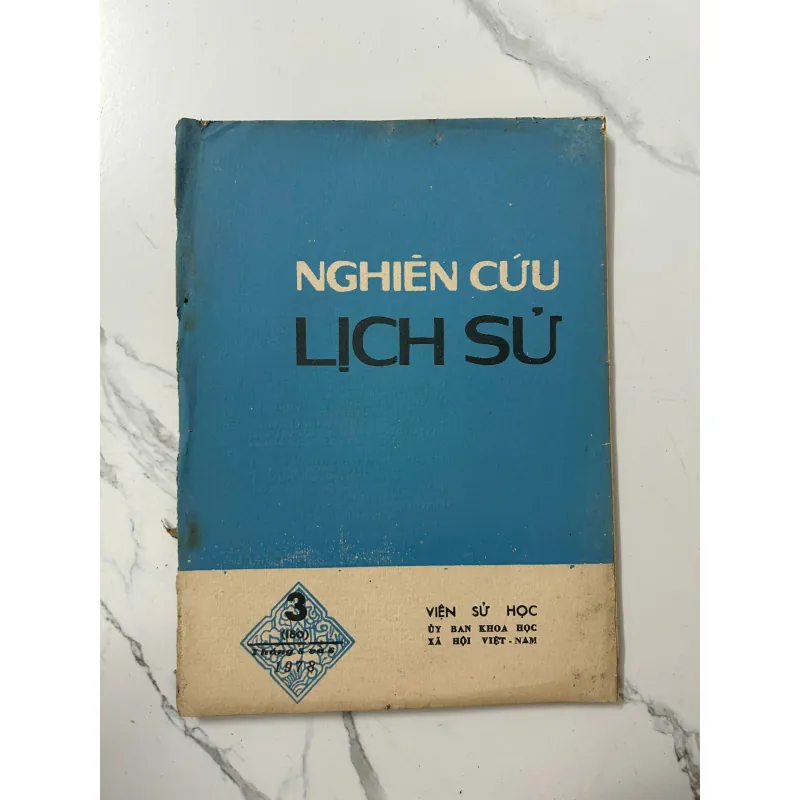 NGHIÊN CỨU LỊCH SỬ SỐ 3 NĂM 1978 - VIỆN SỬ HỌC 1023453