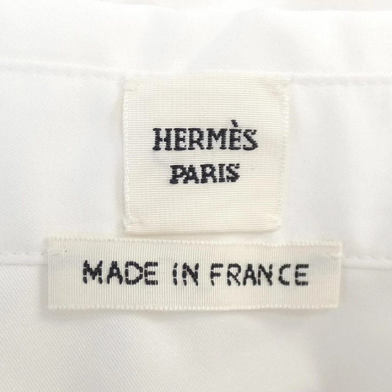 Áo đầm HERMES DRESS SHIRT INSPIRATION 4E0546DV - Hàng hiệu Authentic 817283
