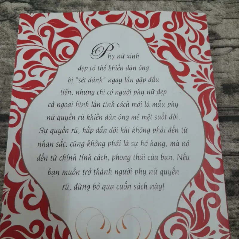 Cẩm nang Phụ nữ hiện đại- Để trở thành người Phụ nữ quyến rũ. Tg Thiên Thai 762795