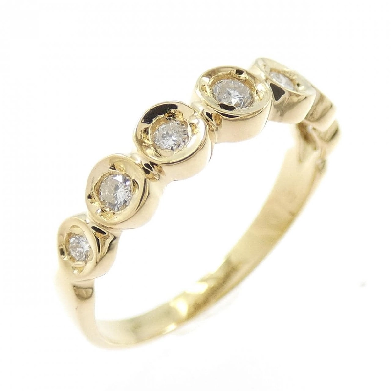 Nhẫn kim cương K18YG 0.13CT - Hàng hiệu Authentic 854307