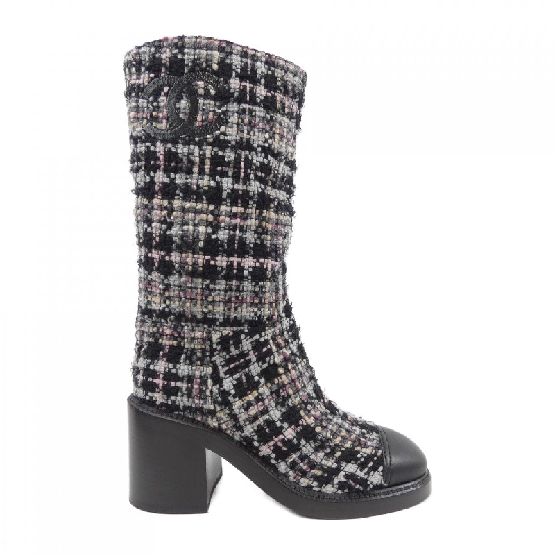 【Khuyến mãi】Giày bốt CHANEL 664957