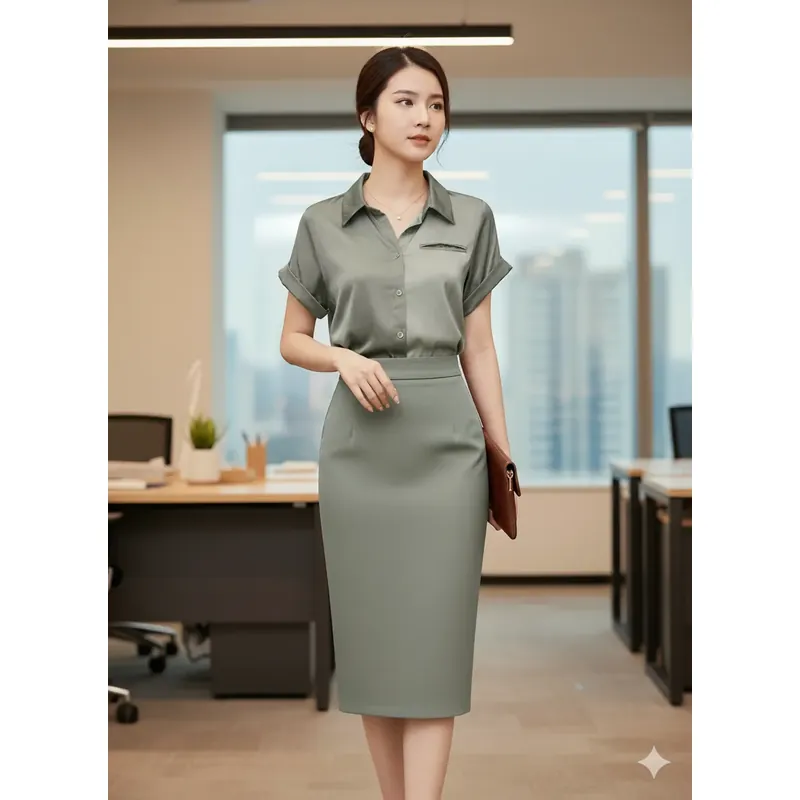 Áo sơ mi công sở nữ đi làm đi chơi 673751