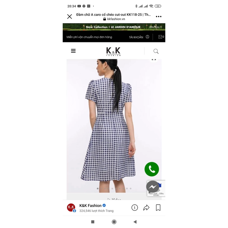 Đầm K&K fashion 353259