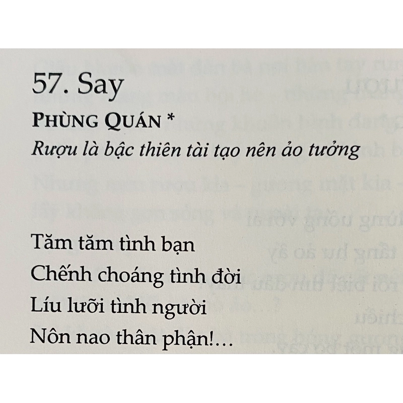 Tuyển tập 108 bài thơ rượu giang hồ khí cốt 447921