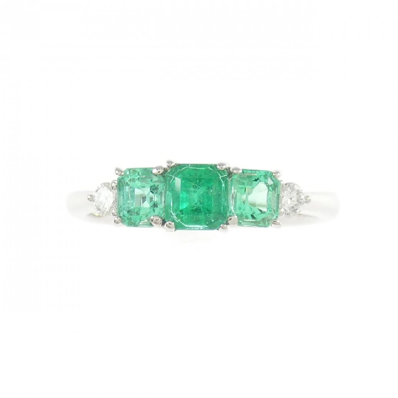 Nhẫn Emerald PT900 0.69CT 667517