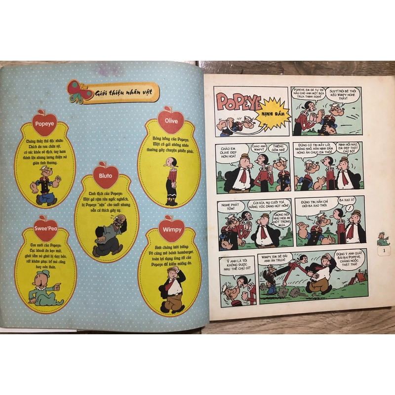 Truyện tranh - Thuỷ thủ Popeye (thuỷ thủ Pai Pai) 475514