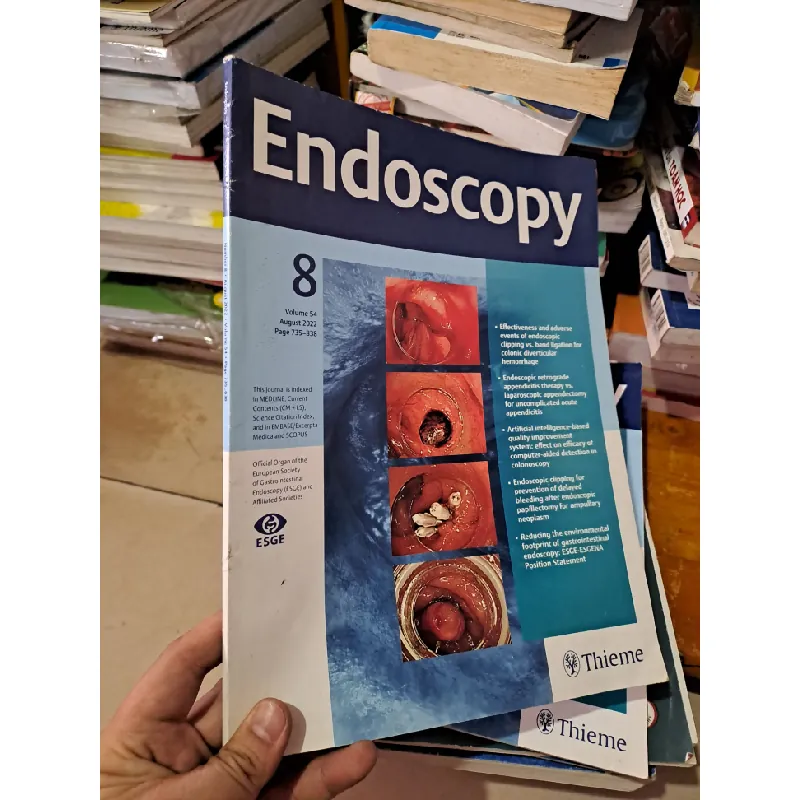 Endoscopy 8 volume 54 8/2022 HCM0808 TẠP CHÍ, THIẾT KẾ, THỜI TRANG Blogmeo21025 582121
