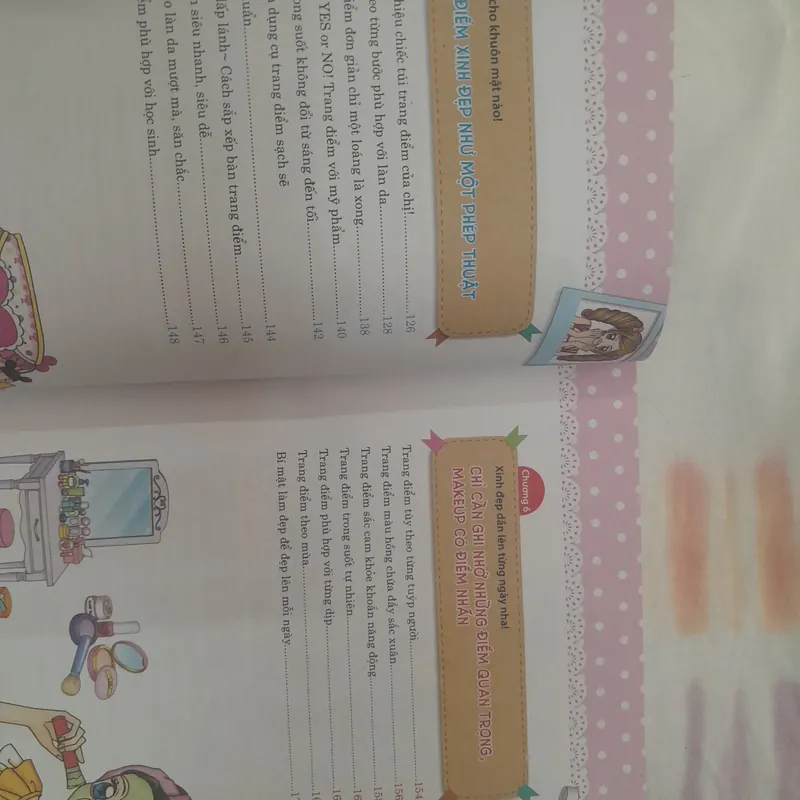 Trang điểm tóc điệu môi xinh 574411