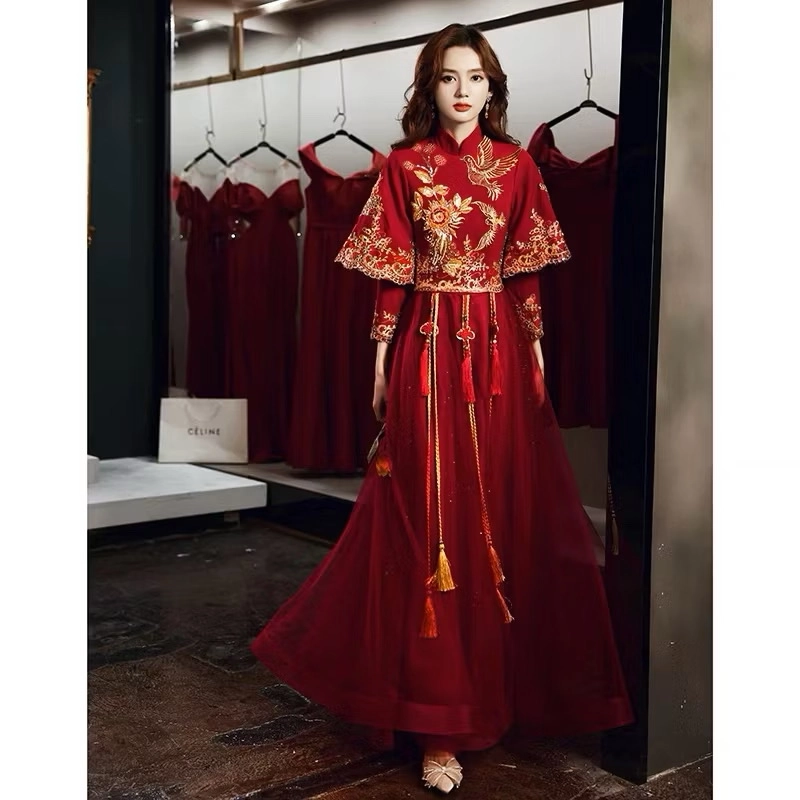 Thanh lý váy cô dâu truyền thống người Hoa 462995
