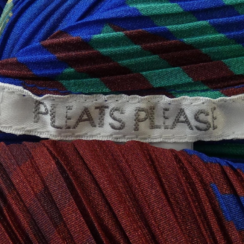 Pleats Please 2014 Kiểu kẻ PP43-JH685 7569085 Đầm 647481