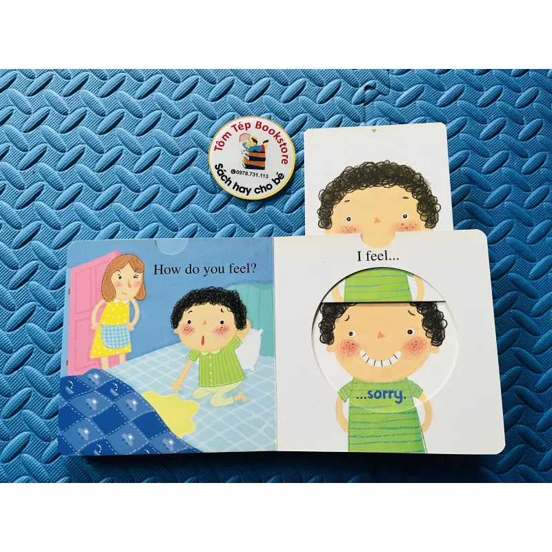 Set boardbook với tương tác kéo đẩy cho bé 779267