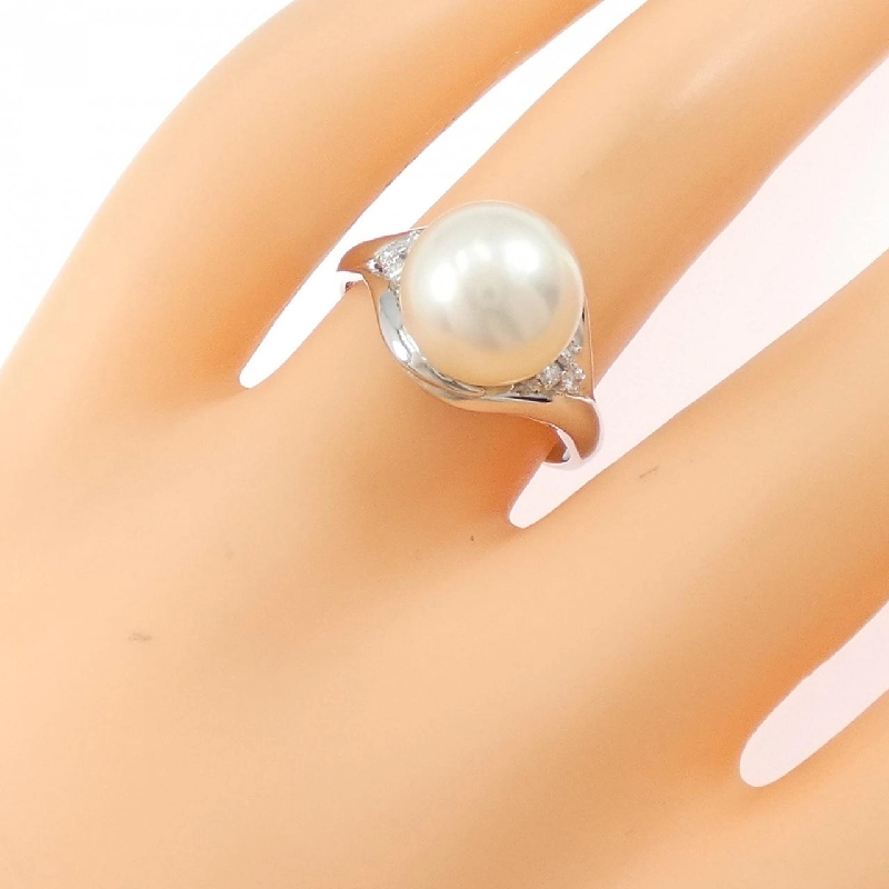 Nhẫn ngọc trai Akoya PT900 10mm - Hàng hiệu Authentic 853880